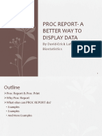 Proc Report A Better Way To Display Data