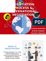 Negotiation Process & International Negotiation