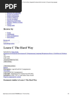 Download Learn C the Hard Way _ Integrated Development Environment _ C Programming Language by lukerlio SN341670553 doc pdf