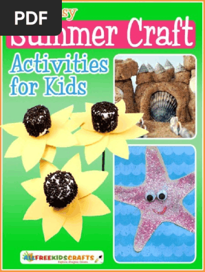 14 Easy Summer Craft Activities for Kids Free eBook