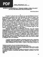 Susan Buck Mors estética e anstética