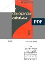Franceschi, Gustavo - La Democracia Cristiana (1955)
