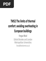 ASHRAE 55 Thermal Comfort Guidelines | PDF | Humidity | Physical Phenomena