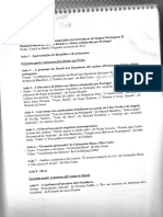 Introdução Aos Estudos Comparados de Literatura de Língua Portuguesa II Profa. Vima Lia Martin