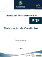 CadernoRBElaboraodeCardpiosRDDI PDF