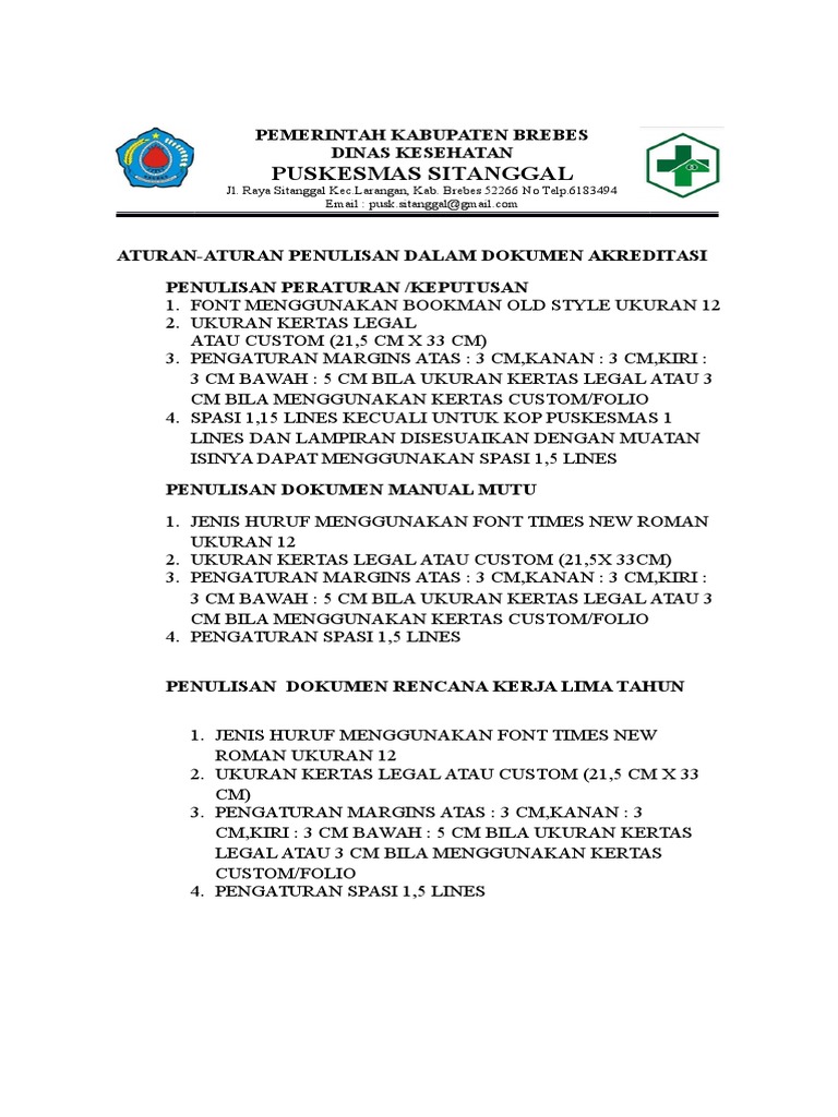 2.ATURAN PENULISAN