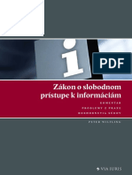 Komentar K Zakonu 211-2000 o Slobode Informacii - Wilfling PDF