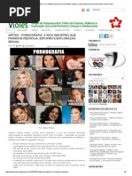 Artigo - Pornografia, A Rica Indústria Que Promove Pedofilia, Estupro e Exploração Sexual 