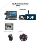 Arduino Smart Cities Air Quality Measurements Manual