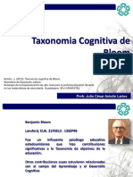 Taxonomía Cognitiva de Bloom