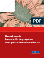 Manual de Organizaciones Comunitarias PDF
