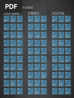 Workout Calendar