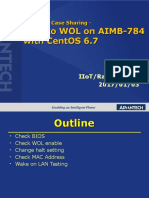 XXXXX - How To WOL On AIMB-784 With CentOS 6.7 - 20161230