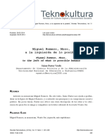 Miguel Romero Moro A La Izquierda de Lo Posible