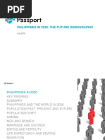 Philippines in 2030 the Future Demographic