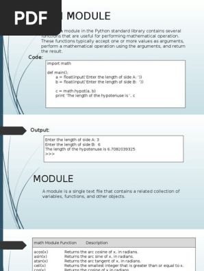 Python Report