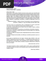 Aula 8 - Atualidades - Orlando Stiebler - Racismos; Intolerancia; Globalizacao; Oriente Medio