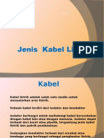 k3 Listrik Jenis Kabel Listrik 2016