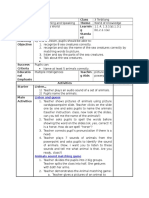 Day Class Focus Theme Topic Learnin G Standa RD Learning Objective