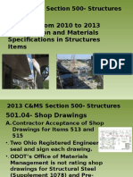 2013 CMS Section 500 - Structures