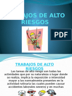 Trabajos de Alto Riesgos