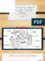 Asistencia Post Operatoria - Sesión 12