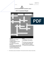 ICT Crossword Puzzle: Panitia Ict SMK Dato' Abdul Rahman Ya'Kub, 77300 Merlimau, Melaka