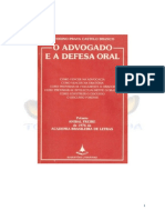 Vitorino P. Castelo Branco - O Advogado e a Defesa Oral