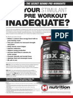 FBX 2.0 - WHY IS YOUR STIMULANT-LOADED PRE WORKOUT INADEQUATE?