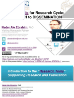 Research Tools for Research Cycle