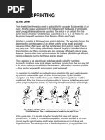 Jarver Basic Sprinting