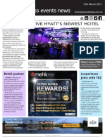 Business Events News Business Events News: Events To Drive Hyatt'S Newest Hotel