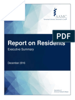 Report On Residents Executive Summary