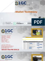 Ewallet Testimony: Share - Socialize - Rewards