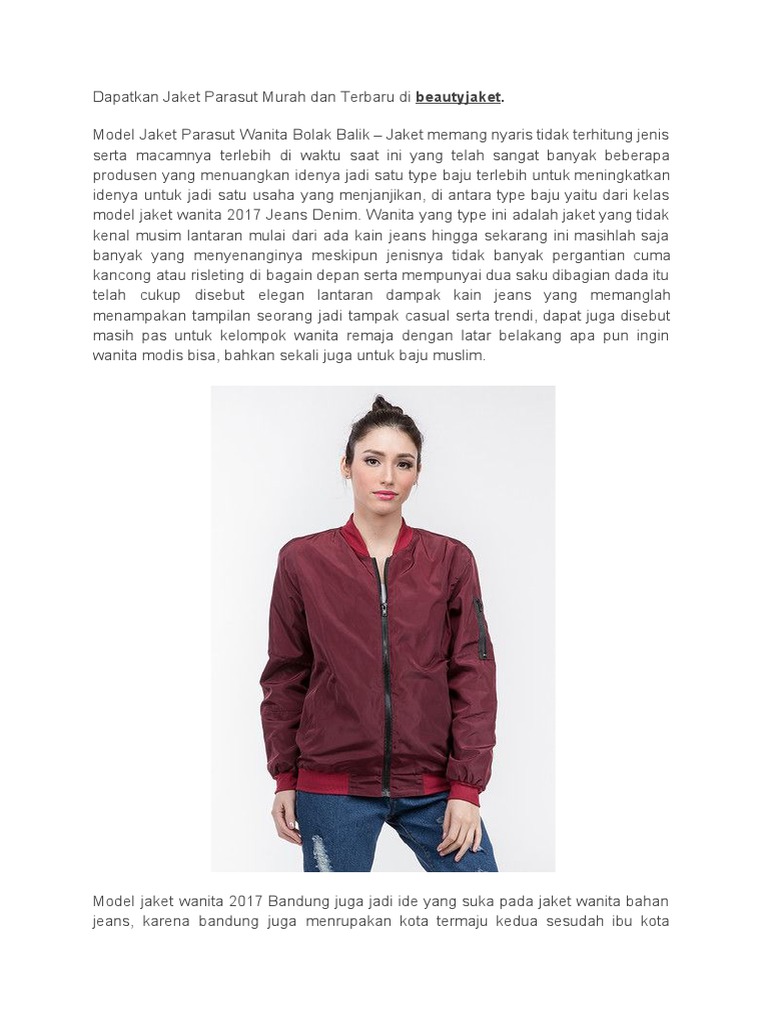 610+ Model Jaket Parasut Murah Gratis Terbaru