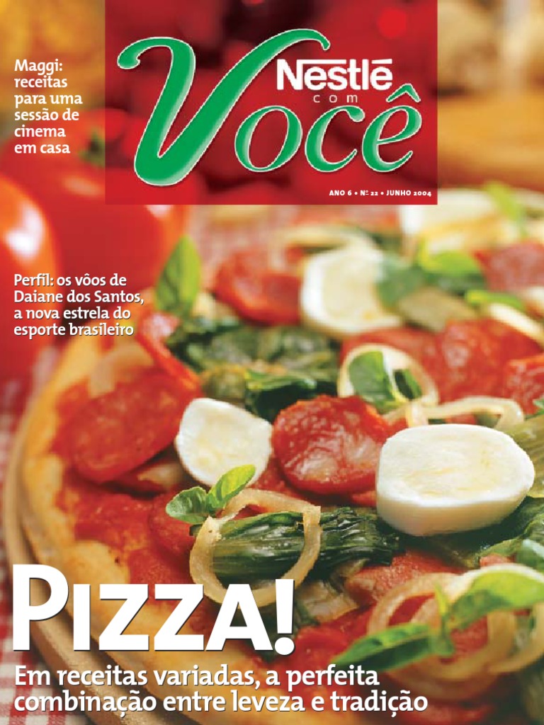 Nestlé Com Você Pizzas Ed. 22 PDF Pizza Caverna