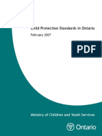 Child Protection Standards in Ontario 2007