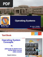 Operating Systems: BITS Pilani