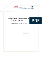 Single Site Verification Report