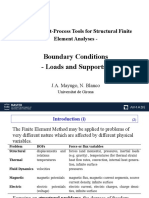 Pre and Post Processing, Boundary Conditions