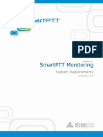 SmartPTT Monitoring System Requirements