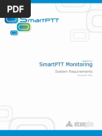 SmartPTT Monitoring System Requirements