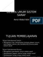 Desain Umum Sistem Saraf