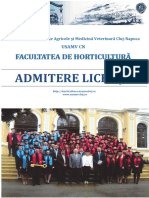 Brosura Admitere Horticultura PDF