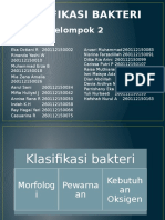 Klasifikasi Bakteri Kelompok 2