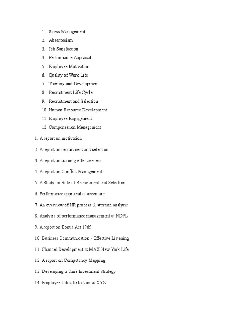 HR Titles Human Resource Management Performance Appraisal