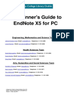 A Beginner's Guide To Endnote