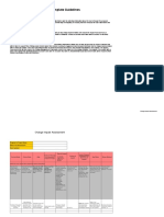 Change Impact Assessment Template and Guidelines