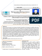 Formulation and Evaluation of Nanoemulsion For Solubility Enhancement of Ketoconazole