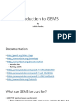 Introduction To GEM5